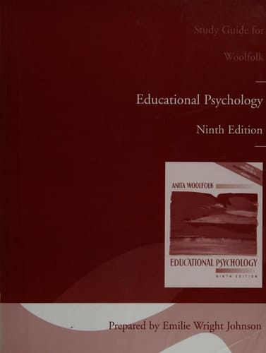Educational Psychology: Study Guide