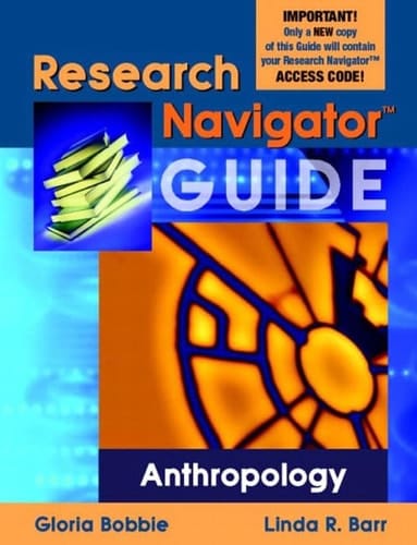 Research Navigator Guide for Anthropology (Valuepack item only)