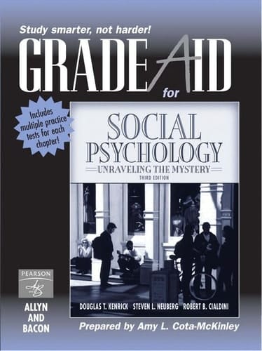 Gradeaid for Social Psychology: Unraveling the Mystery (Workbook for the 3rd edition)
