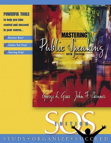 Mastering Public Speaking, S.O.S. Edition (5th Edition)