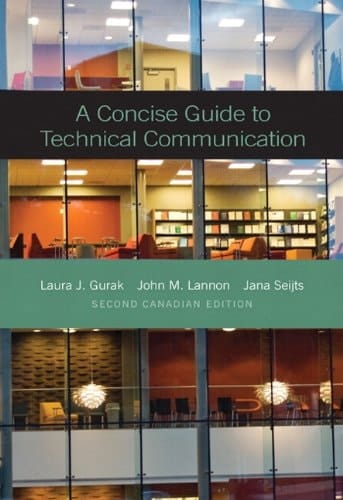 A Concise Guide to Technical Communication, Second Canadian Edition with MyCanadianTechCommLab (2nd Edition)