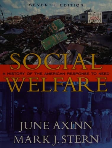 Social Welfare: A History of the American Response to Need