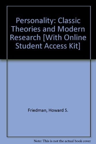 Personality: Classic Theories and Modern Research (with Citing Sources with APA Documentation) (3rd Edition)