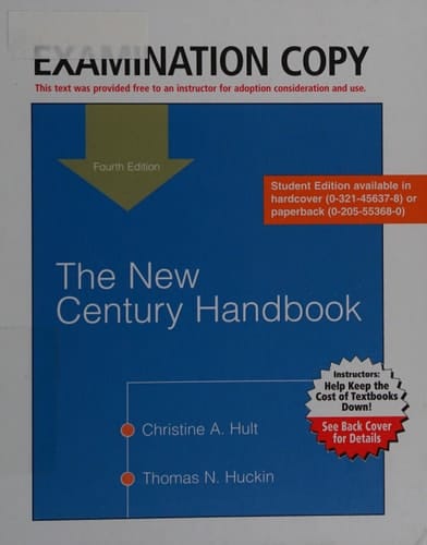 New Century Handbook (paperback), The (4th Edition)