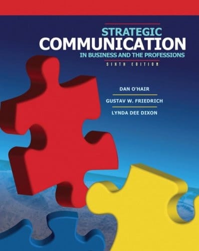 Strategic Communication in Business and the Professions