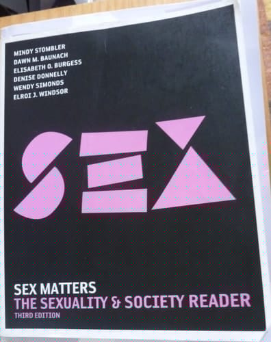 Sex Matters: The Sexuality and Society Reader