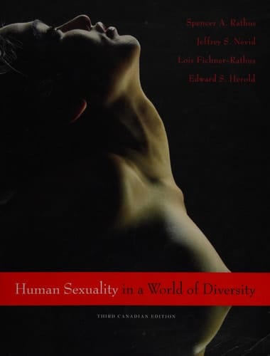 Human Sexuality in a World of Diversity, Third Canadian Edition