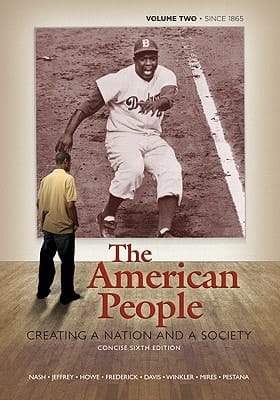 American People: Creating a Nation and a Society, Concise Edition, Volume 2 (Since 1865) Value Package (Includes Voices of the American