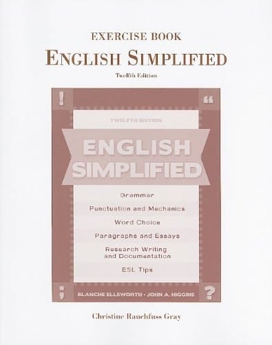 Exercise Book for English Simplified
