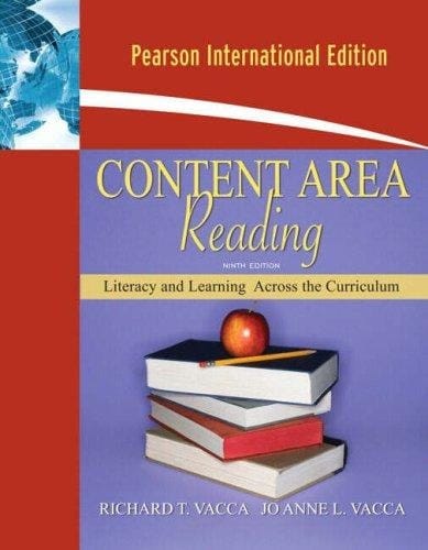 Content Area Reading : Literacy and Learning Across the Curriculum: International Edition