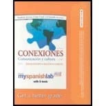 Conexiones Myspanishlab With Pearson Etext Access Card: Comunicacion Y Cultura; 24 Month Access