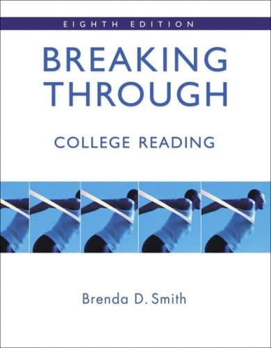 Breaking Through: College Reading (with MyReadingLab) Value Package (includes Study for Reading Skills) (8th Edition)