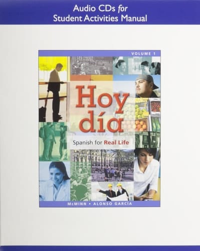 Audio CDs for Student Activities Manual for Hoy dia: Spanish for Real Life, Volume 1