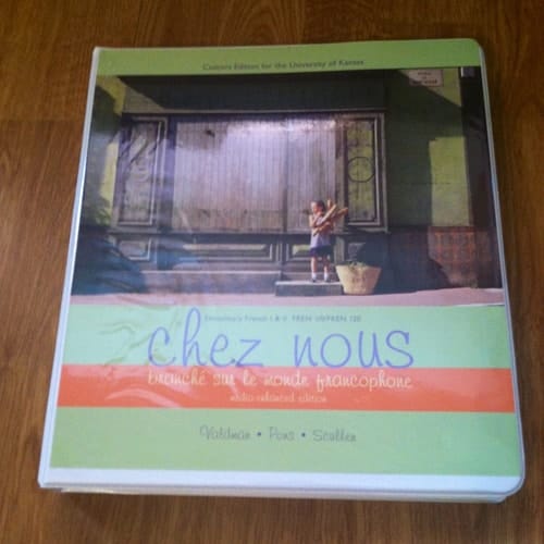 Chez Nous: Branche Sur Le Monde Francophone, Books a La Carte