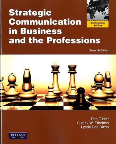 Strategic Communication in Business and the Professions