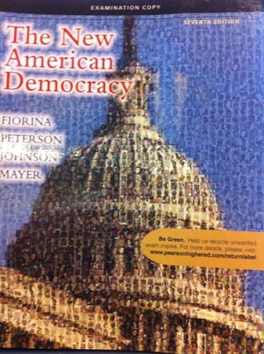 The New American Democracy (Examination Copy)