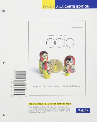 Introduction to Logic, Books a la Carte Plus MyLogicLab -- Acess Card Package (14th Edition)