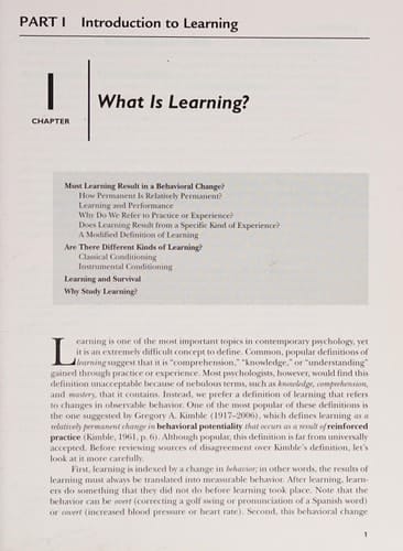 An Introduction to the Theories of Learning (9th Edition)