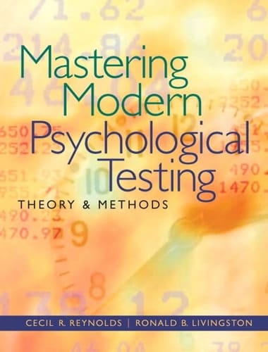 Mastering Modern Psychological Testing: Theory & Methods Plus MySearchLab with eText -- Access Card Package