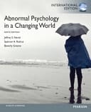 Abnormal Psychology in a Changing World: International Edition