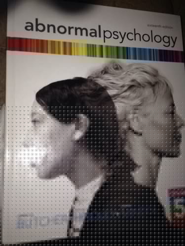 Abnormal Psychology Plus NEW MyPsychLab with eText -- Access Card Package (16th Edition)