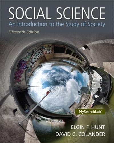 MySearchLab with Pearson eText -- Standalone Access Card -- for Social Science: An Introduction to (15th Edition)