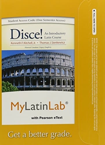 MyLab Latin with Pearson eText -- Access Card -- for Disce! An Introductory Latin Course (one semester access)