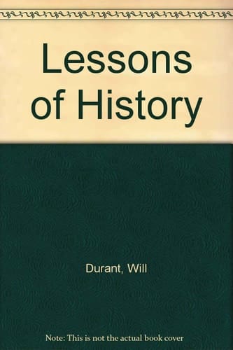 Lessons of History