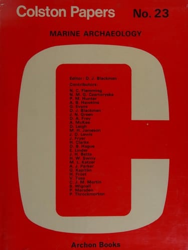Marine archaeology (Colston papers)
