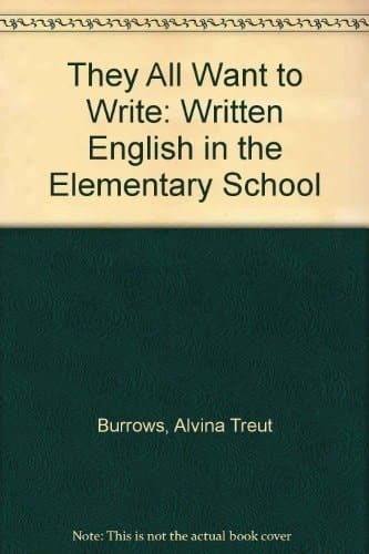 They all want to write: Written English in the elementary school
