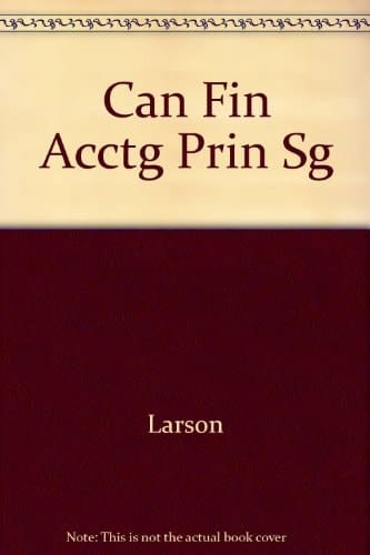 Financial Accounting Principles Canadian Version