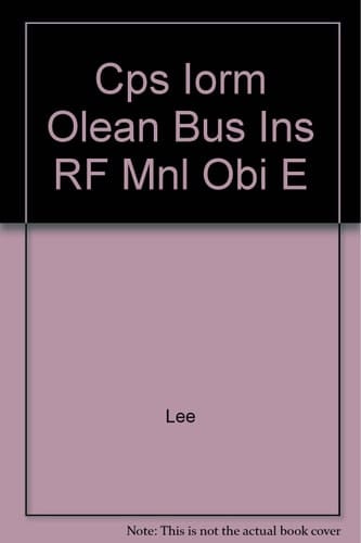 CPS the Irwin Office Reference Manual, the Ocean Business Institute Reference Manual