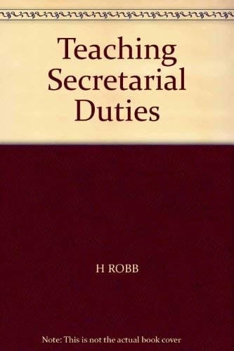 Teaching Secretarial Duties