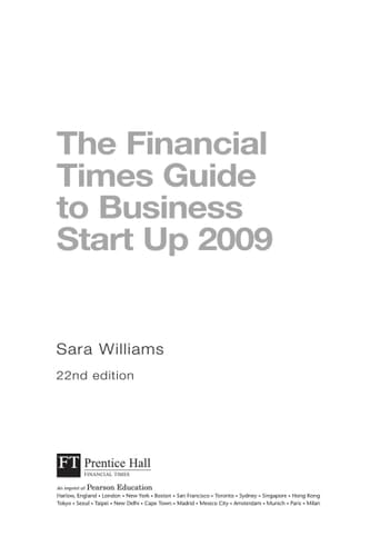Business Start Up 2009