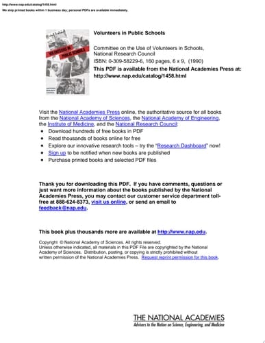 Volunteers in Public Schools