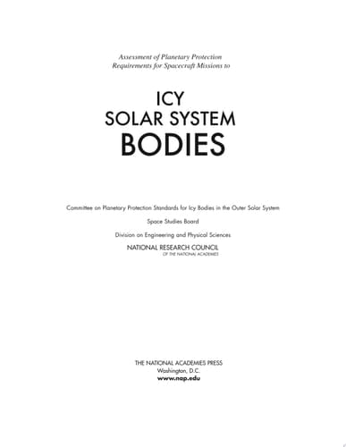 Assessment of Planetary Protection Requirements for Spacecraft Missions to Icy Solar System Bodies