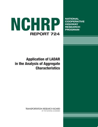 Application of LADAR in the Analysis of Aggregate Characteristics