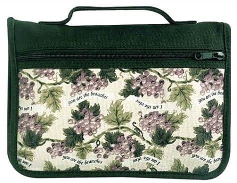 Bible Cover Large Grapevine Nantucket Canvas Collection