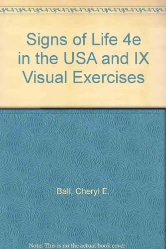 Signs of Life 4e in the USA and IX Visual Exercises