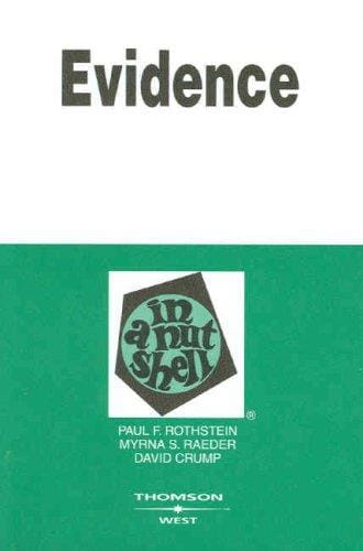 Evidence in a nutshell