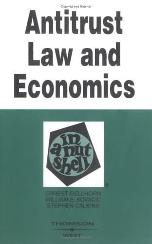 Antitrust Law and Economics in a Nutshell