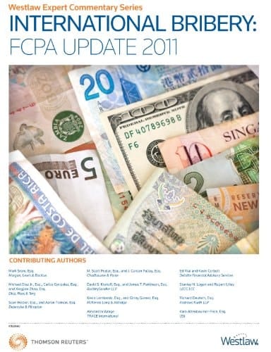 International Bribery FCPA Update 2011