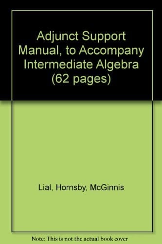 Adjunct Support Manual