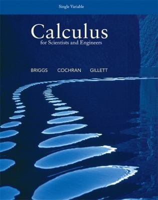 Calculus For Scientists And Engineers Single Variable