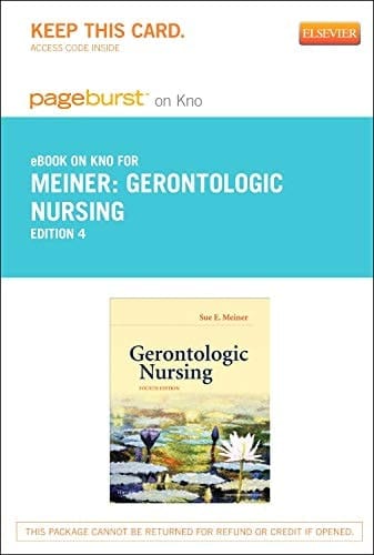 Gerontologic Nursing - Elsevier eBook on Intel Education Study (Retail Access Card)