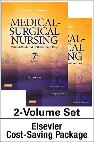 Medical-Surgical Nursing -- Two-Volume Text and Elsevier Adaptive Quizzing Package