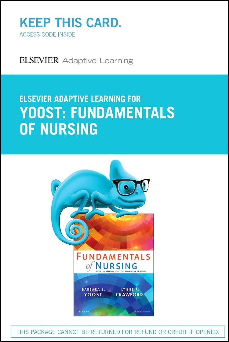 Elsevier Adaptive Learning for Fundamentals of Nursing (Access Card)