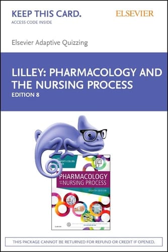 Elsevier Adaptive Quizzing for Pharmacology and the Nursing Process (Access Card)