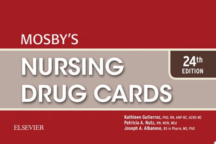 Mosby's Nursing Drug Cards E-Book Mosby's Nursing Drug Cards E-Book