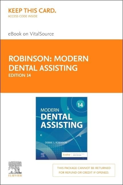 Modern Dental Assisting - Elsevier eBook on VitalSource (Retail Access Card)